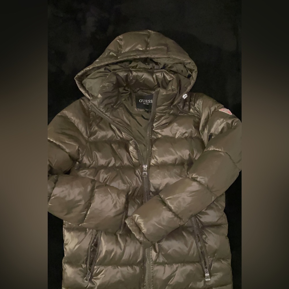 Guess Olive Jacket Men